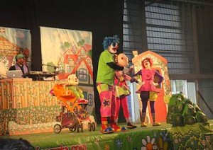 2011ko otsailan eskaini zuten ikuskizuna, Elorsoro kiroldegian.