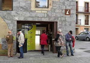 Mugi txartelari buruzko informazio puntua