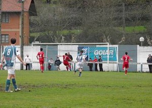 Jokaldi horretatik etorri zen bigarren gola.