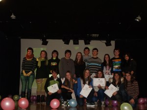 Diplomak jaso zituzten gazteak