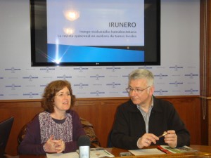 Ane Grijalba eta Fernando San Martin Irunero-ren xehetasunak ematen