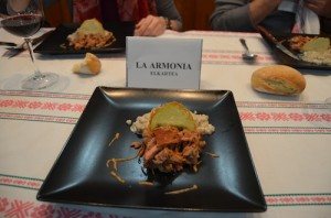 Txerria, La Armoniaren plateraren osagai nagusia