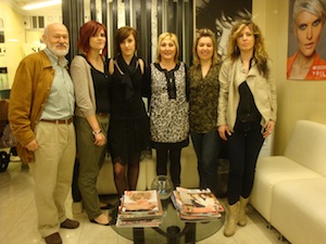 Tulleko ikasleak praktikak egin dituzten ile-apaindegian