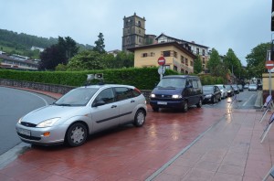 Autoen karabana Oiartzunen
