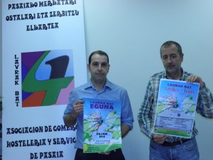 Laurak Bat Egunaren aurkezpena.