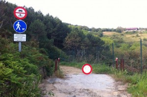 Mendiko bideak itxita