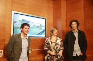 Julen Mendoza, Ikerne Badiola eta Jon Muniategiandikoetxea