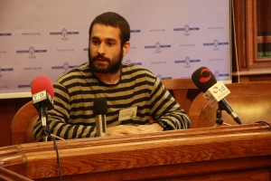 Oinatz Mitxelena, gaurko agerraldian