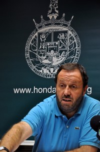 Sagarzazu zinegotzia, aurkezpenean