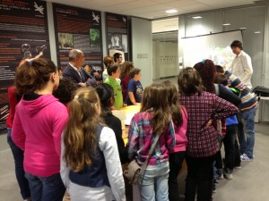 Garitano eta ikasleak, atzoko ekitaldian