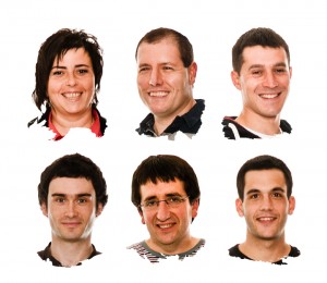 Hendaian parte hartuko duten bertsolarien irudiak