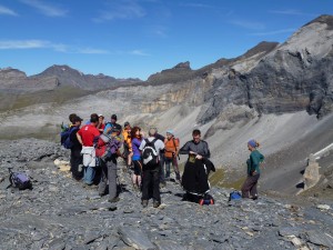 Itsastarrak-eko kideak Frantziako Pirinioan
