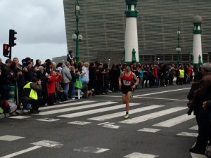 Ion Garraus, igandean, helmugara iristen