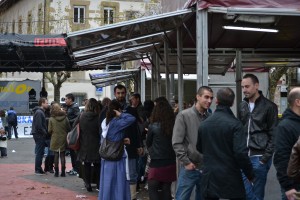 Iazko San Tomas egunean, txosnak