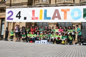 Korrikalari oiartzuarrak iazko Lilatoian