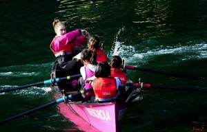 San Juango batel bat, Ligako lehen estropadan, Loiolan