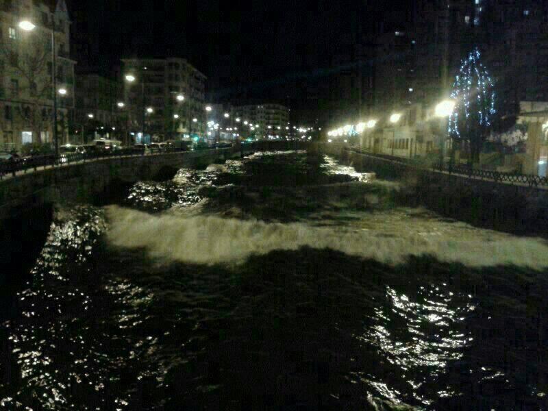 Olatuak Oiartzun ibaian