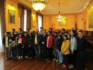 Indiako ikasleak Irunen