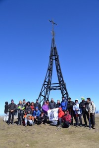 pasaitarrak Gorbeiaren tontorrean