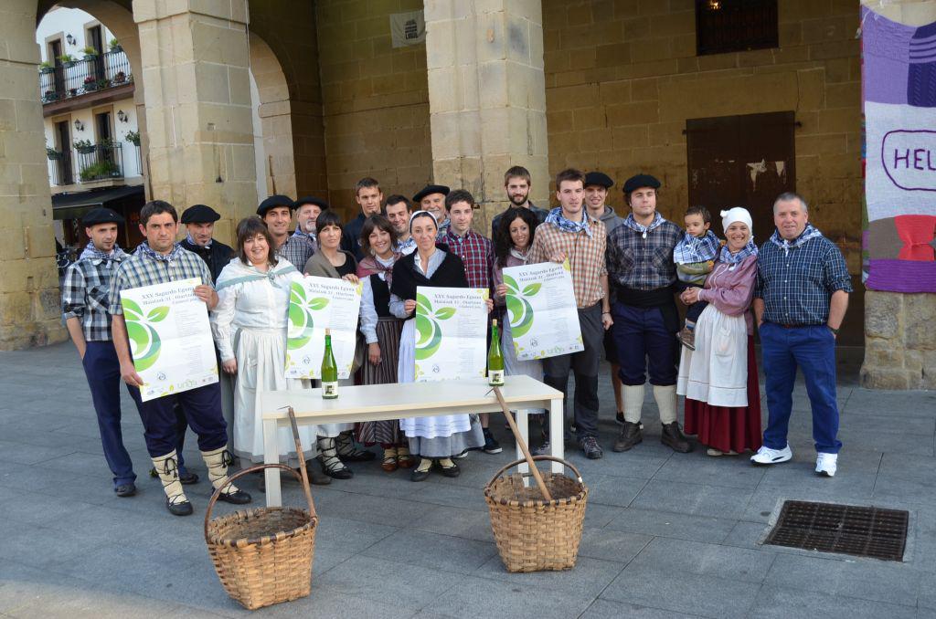 Gaur aurkeztu dute festa herriko eragileek