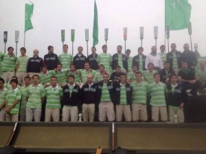 Hondarribiko arraunlariak, aurkezpenean