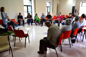 Ospitale Zaharrean egindako parte hartze tailerra