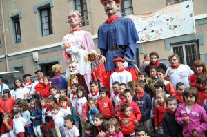 Goizeko erraldoi eta buruhandiak, haurrekin