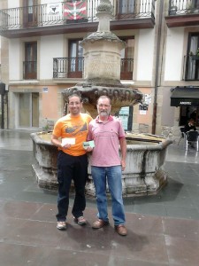 Joxe Manuel Hernandez eta Pierre, sari emate ekitaldian