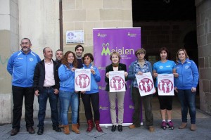 Maialenek EATko kideekin batera aurkeztu du krosa