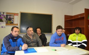 Garabietako langileak