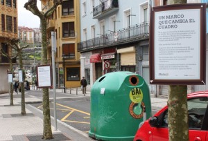 Mugen auziaren gaineko erakusketa Trintxerpen