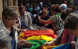 Emakume sanjuandarrak, joste lanetan