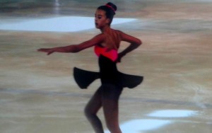 Maider Arrizabalaga antxotarra, izotz patinaje artistikoko Euskadiko Txapelduna