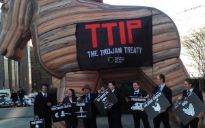 TTIPen kontrako elkarretaratze bat