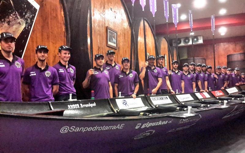 San Pedroko arraunlariak