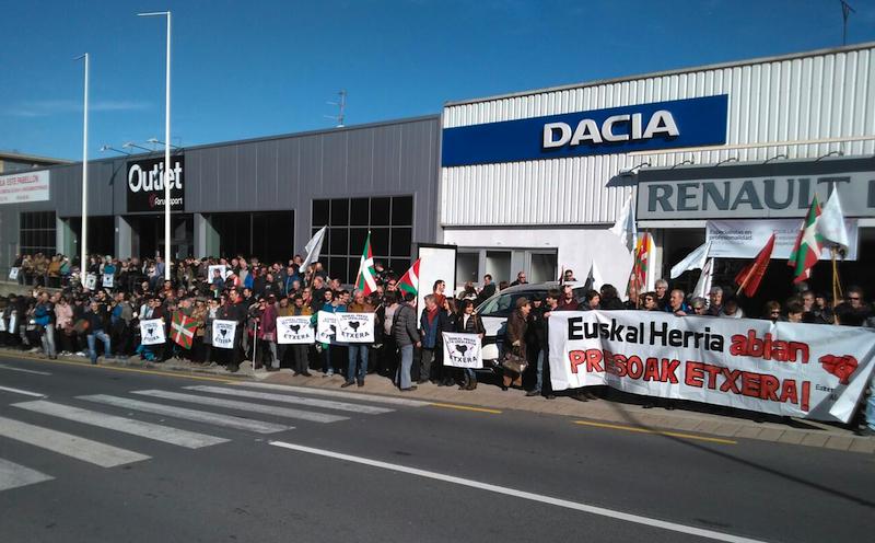 Basauri, Aitzol Gogorza, kartzeletara martxak, presoak