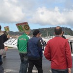 Lomceren kontra atera dira irakasleak