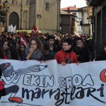 Ikasleen greba LOMCEren kontra