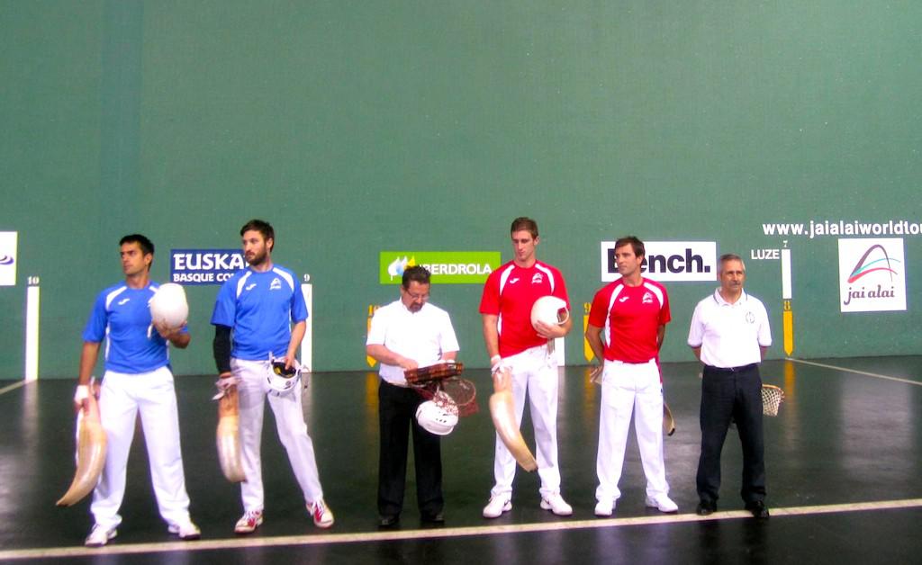 Hondarribiko Pro-Am lehiaketako bikote finalistak