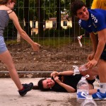 Olinpiadak Urdanibia plazan