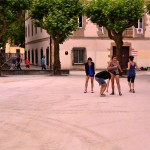 Olinpiadak Urdanibia plazan