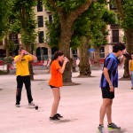 Olinpiadak Urdanibia plazan