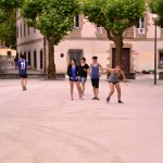 Olinpiadak Urdanibia plazan