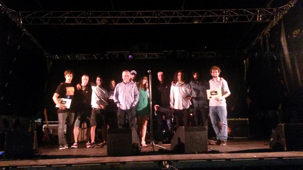 Musikirun 2014 lehiaketaren talde irabazleak, Ficoban