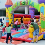 Puzgarrietan jolasteko aukera izan dute