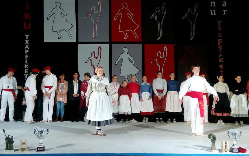 Izar Etxeberria eta Aimar Odriozola, txapelketako irabazleak