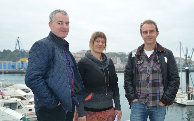 EH Bilduko kideak, gaur, Donibanen eman duten prentsaurrekoan