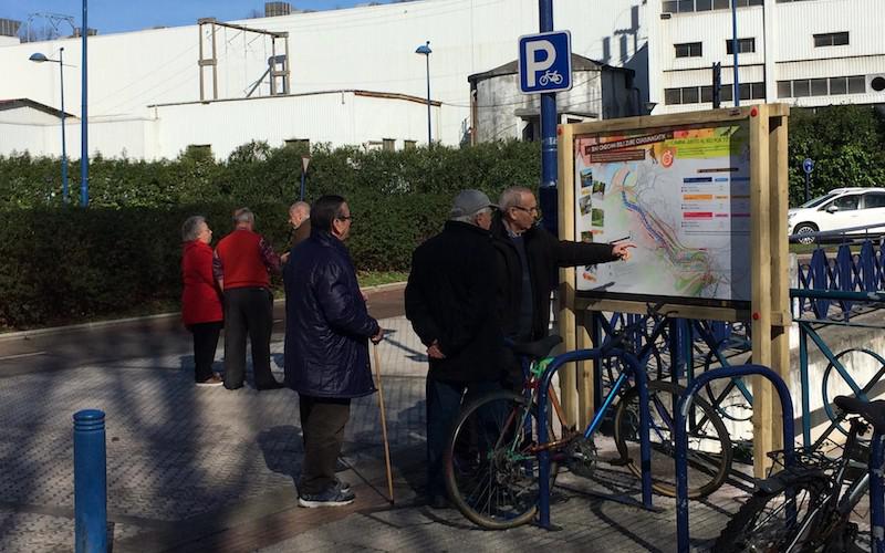 Gabierrotako panela Oiartzun ibaia