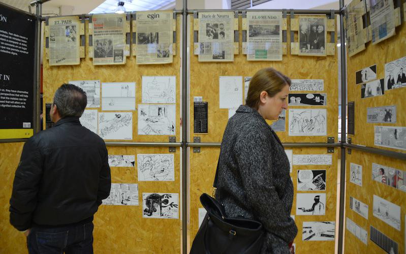 Hilabetez izango da zabalik Tirabirak erakusketa.