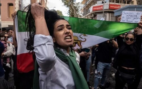 iran protestak